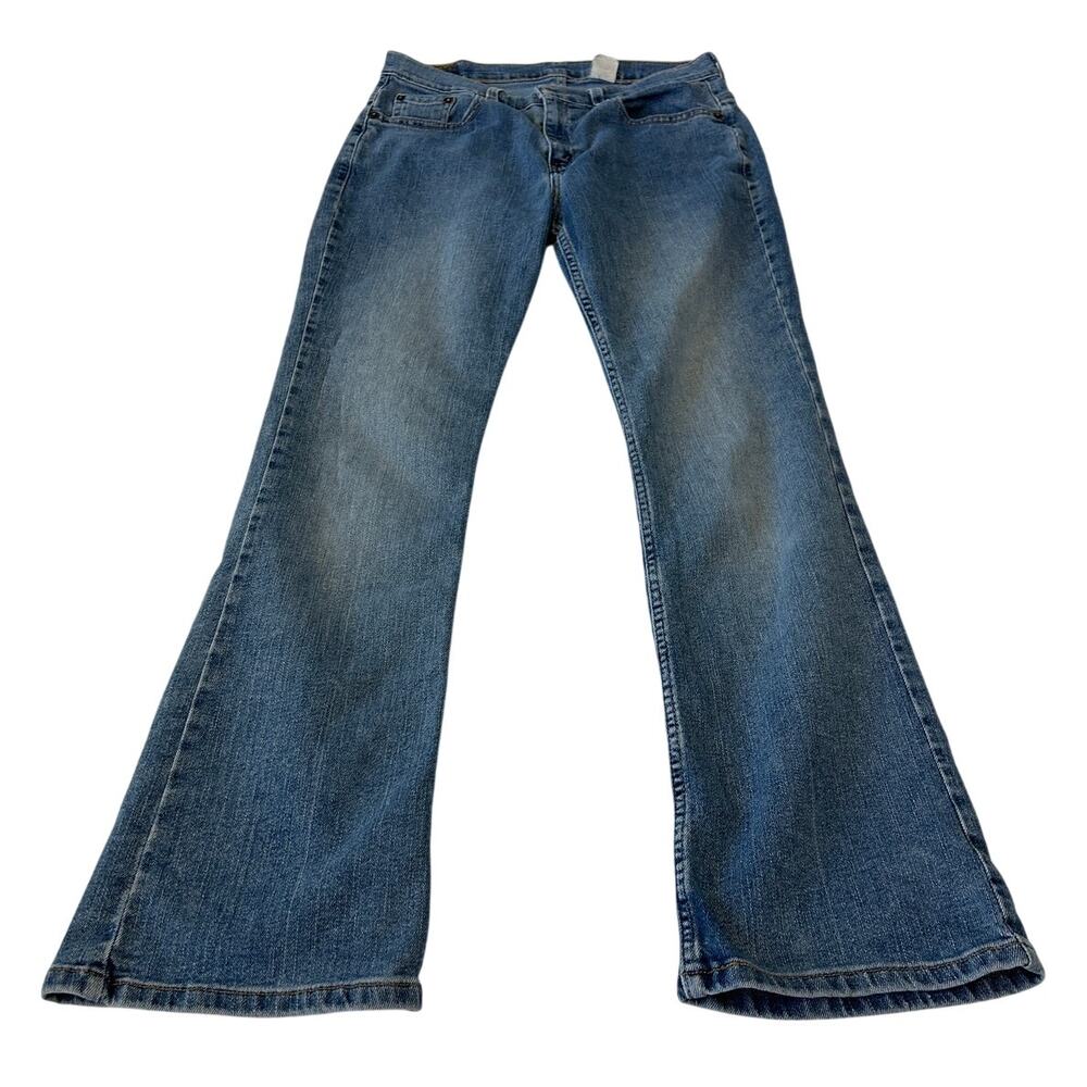 Vintage Levi's 515 Women's Bootcut Jeans Size 10 Low Rise Blue Medium Wash Y2K